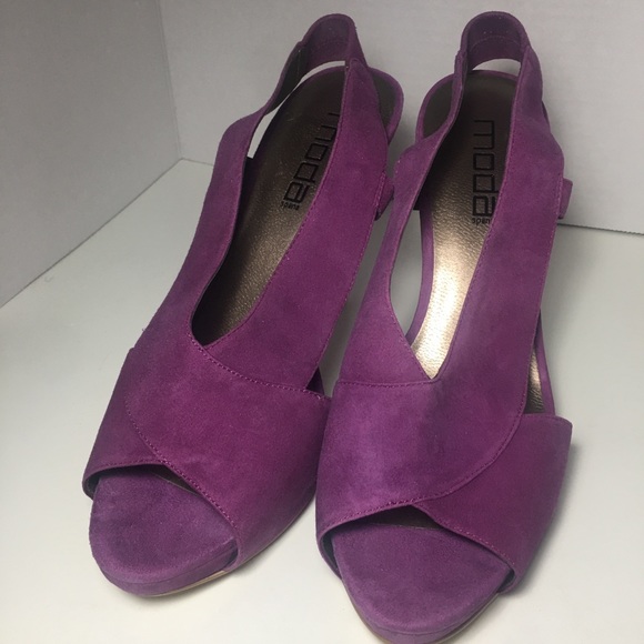 Moda Quinton Suede Slingback Sz10 Never worn - Picture 2 of 11